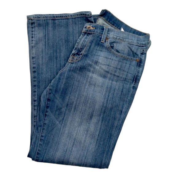 Lucky Brand Denim - Lucky Brand Women Denim Jeans Flared Light Wash Classic Size 14/32 Regular